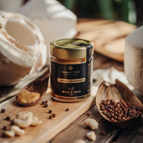 Pepřová kokosová karameláda - .pepper..caramelade