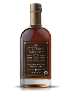 Javorový sirup Crown Maple Bourbon Barrel Aged, 250 ml