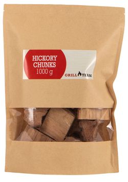 Dřevěné špalíky hickory, 1 kg