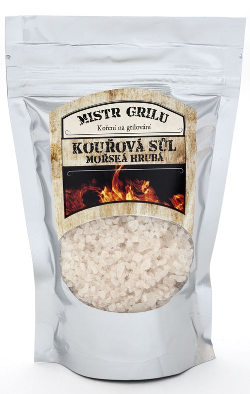 Kouřová mořská sůl - hrubá, 1300 g