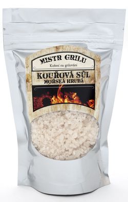 Kouřová mořská sůl - hrubá, 1300 g