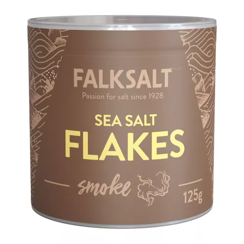 Uzená mořská vločková sůl Falksalt, 125g