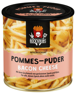 Rock'n'Rubs koření na hranolky - slanina a sýr, 150 g