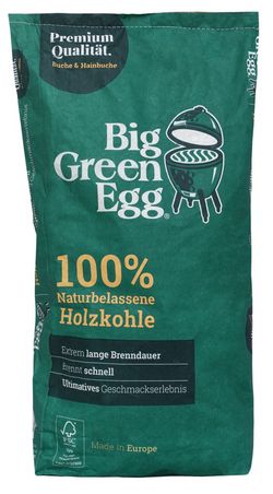 Dřevěné uhlí Big Green Egg 9 kg premium organic