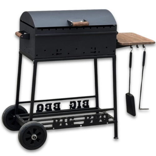 BIG BBQ špízový gril na dřevo Kalme 60 cm