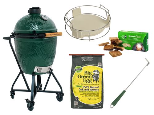 Keramický gril Big Green Egg Large - balíček "Easy start"