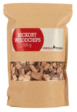 Dřevěné lupínky hickory, 500 g