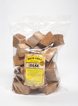 Dřevěné špalíky k uzení - OLŠE, 3 kg