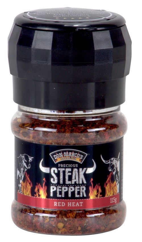 Steakový pepř Don Marco’s Red Heat, 115 g