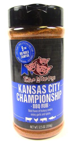 BBQ koření Three Little Pigs "KC Championship", 354 g