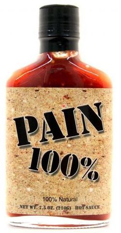 Pain is Good 100% PAIN chilli omáčka, 200 ml