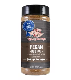 BBQ koření Three Little Pigs Pecan, 365 g