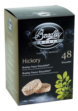 Udící briketky Hickory - 48ks