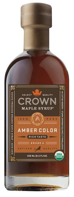 Javorový sirup Crown Maple Amber Color, 250 ml