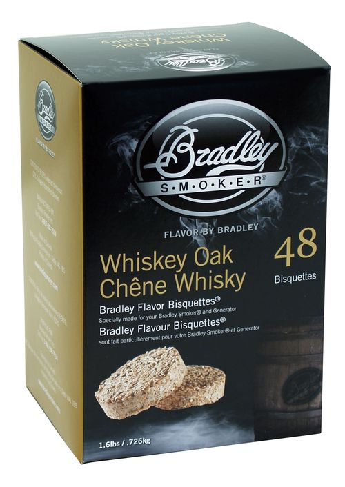 Udící briketky Whisky Oak - 48ks