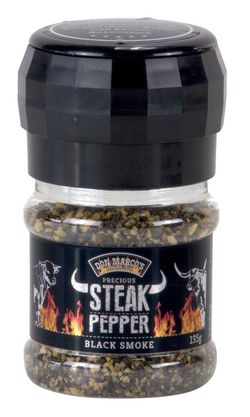 Steakový pepř Don Marco’s Black Smoke, 135 g