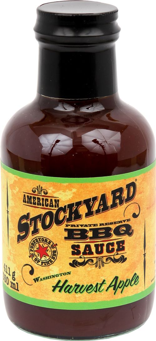 BBQ omáčka Stockyard Harvest Apple, 350 ml