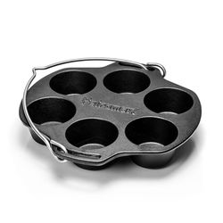 Petromax litinová forma na muffiny na ohni