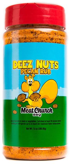 BBQ koření Meat Church Deez Nuts Pecan, 397 g
